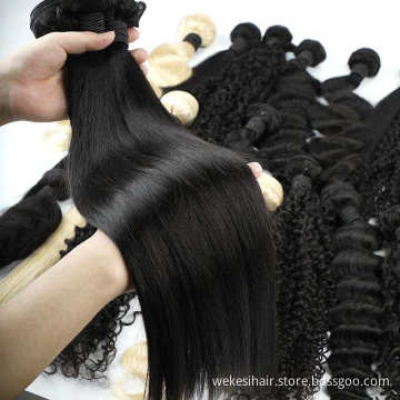 Cuticle Aligned Raw Virgin Brazilian Hair, Brazilian Hair Bulk Dundle Deal, Unprocessed Virgin Hair Vendors